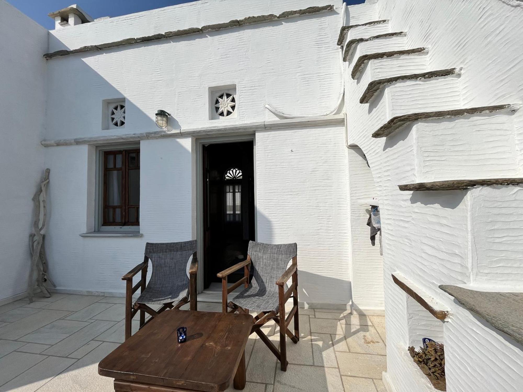 Ferienwohnung Planitis Lighthouse View Pánormos Exterior foto